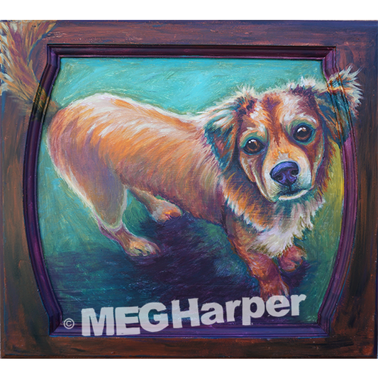 Custom Pet Portrait_Dog_Nash