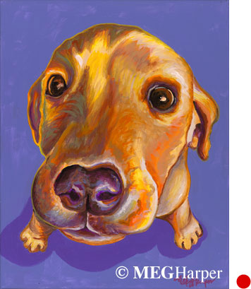 Custom Pet Portrait_Dog_Love Me