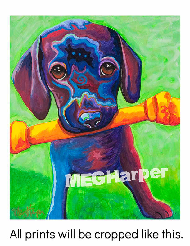 Custom Pet Portrait_Dog_Adorable