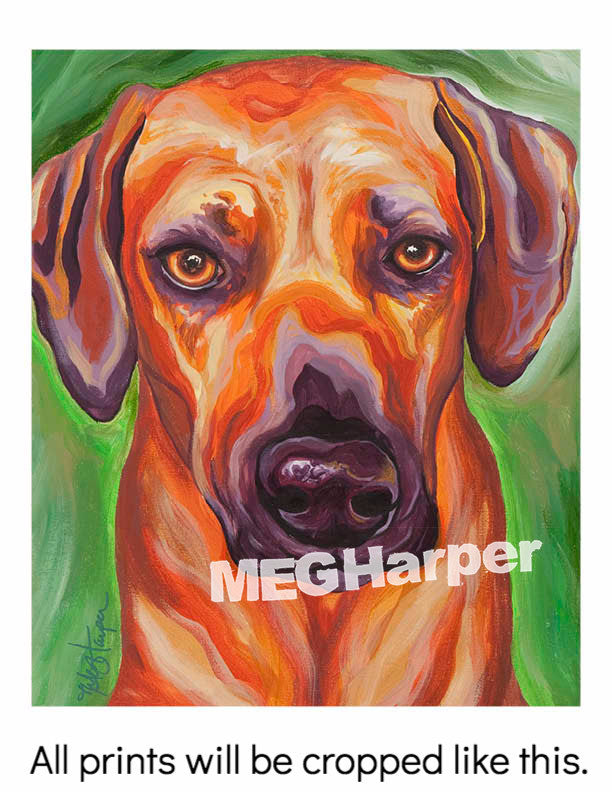 Custom Pet Portrait_Dog_Naya