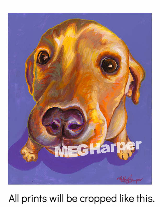 Custom Pet Portrait_Dog_Love Me