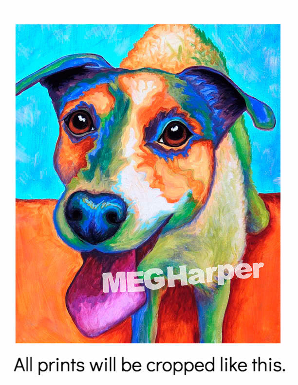 Custom Pet Portrait_Dog_Bell