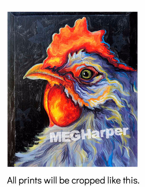 Custom Animal Painting_Chicken_Henny Penny