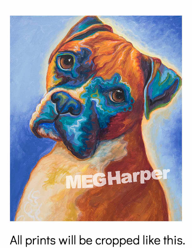 Custom Pet Portrait_Dog_Marley