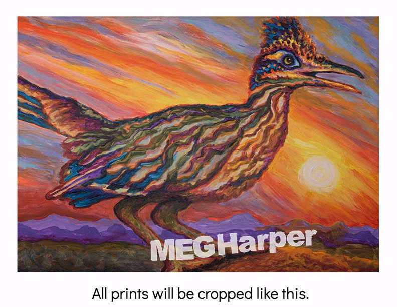 Custom Animal Painting_Bird_Regal Runners Realm