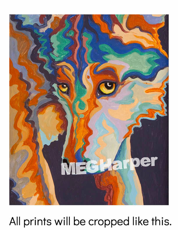 Custom Animal Painting_Wolf_Save Me