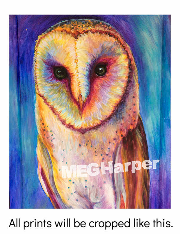 Custom Animal Painting_Owl_Aurora