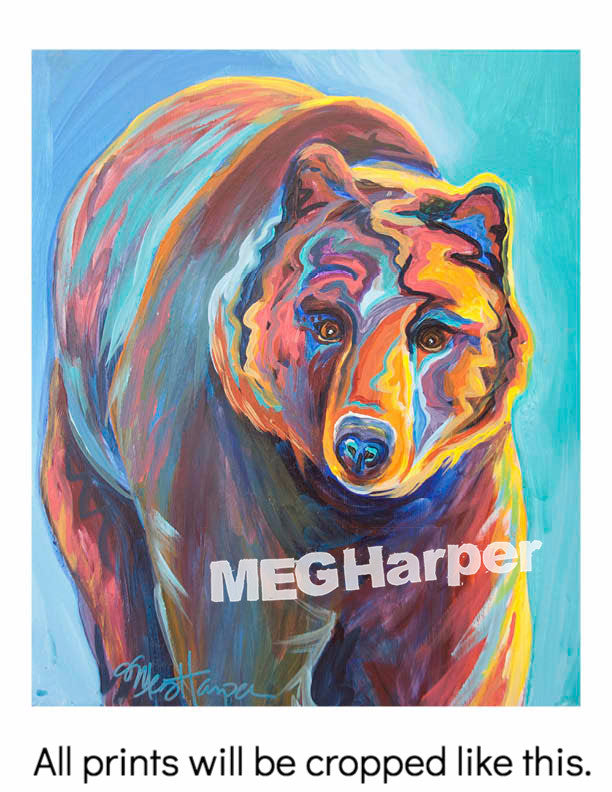 Custom Animal Painting_Bear_Bearly There