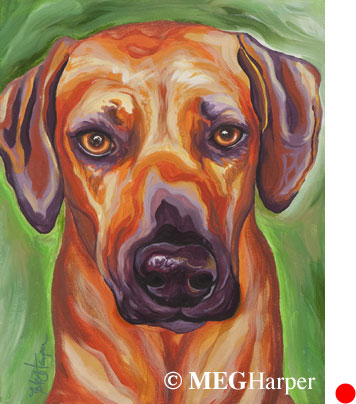 Custom Pet Portrait_Dog_Naya