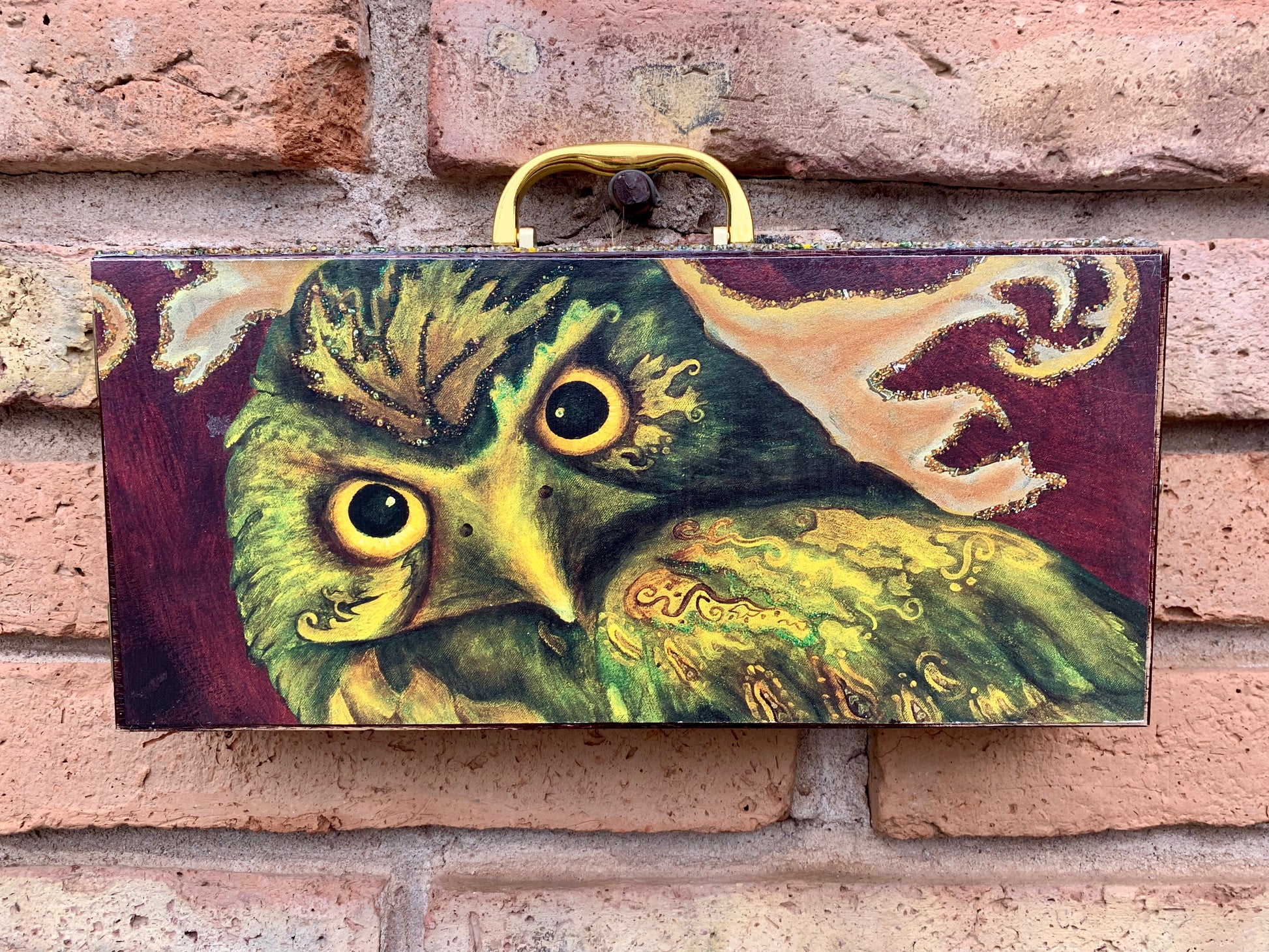 Custom Purse_Owl