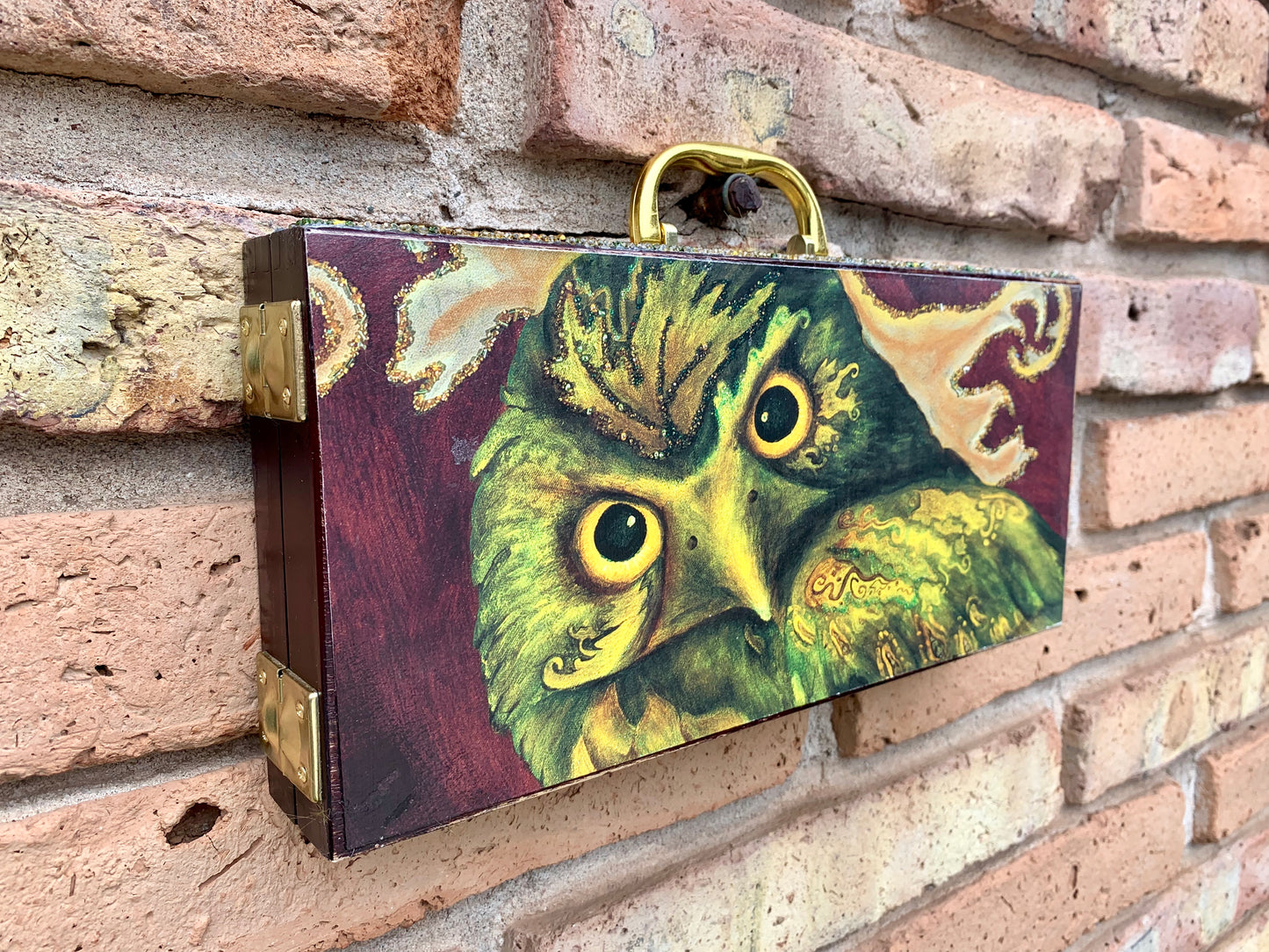 Custom Purse_Owl