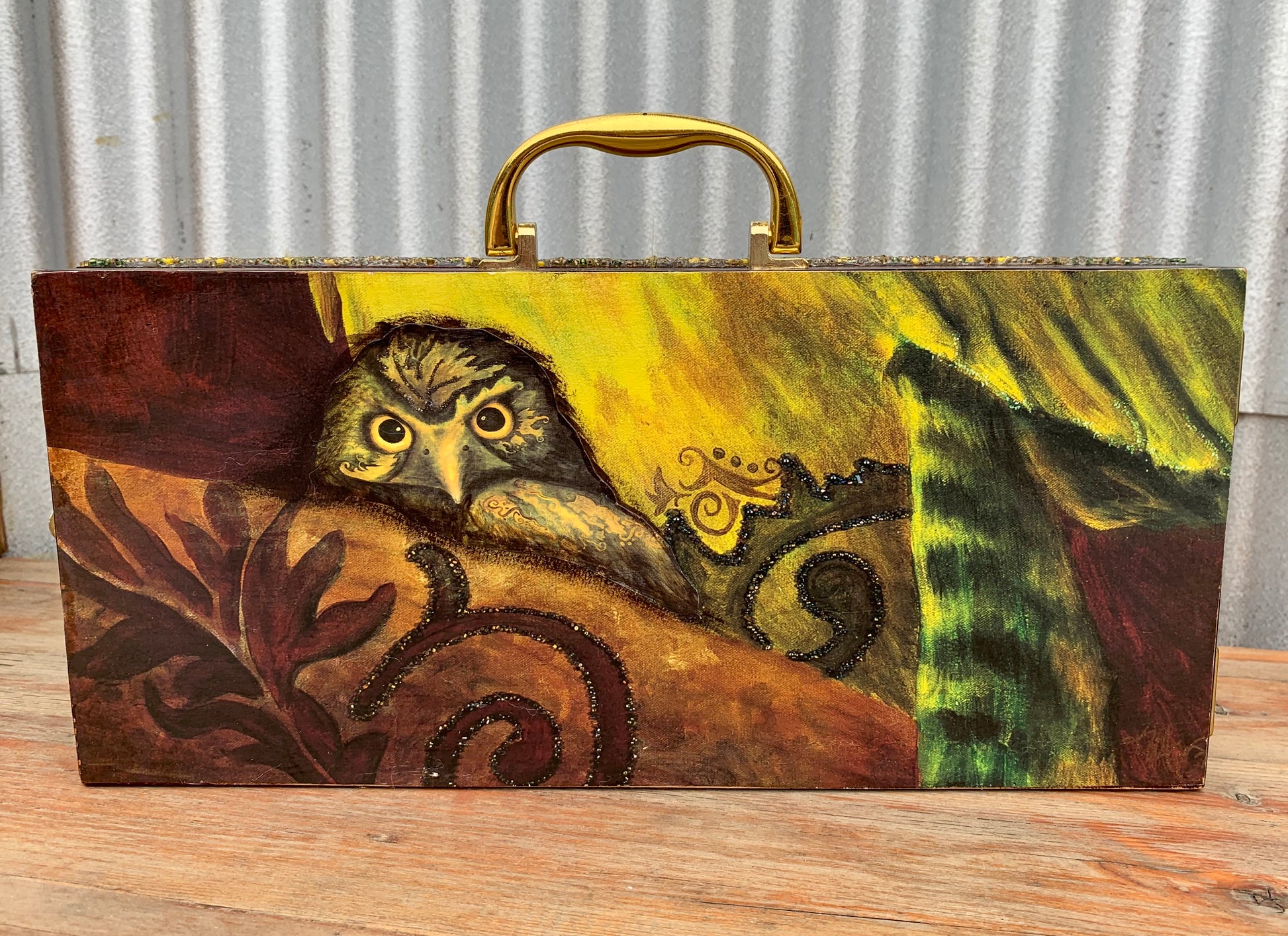 Custom Purse_Owl