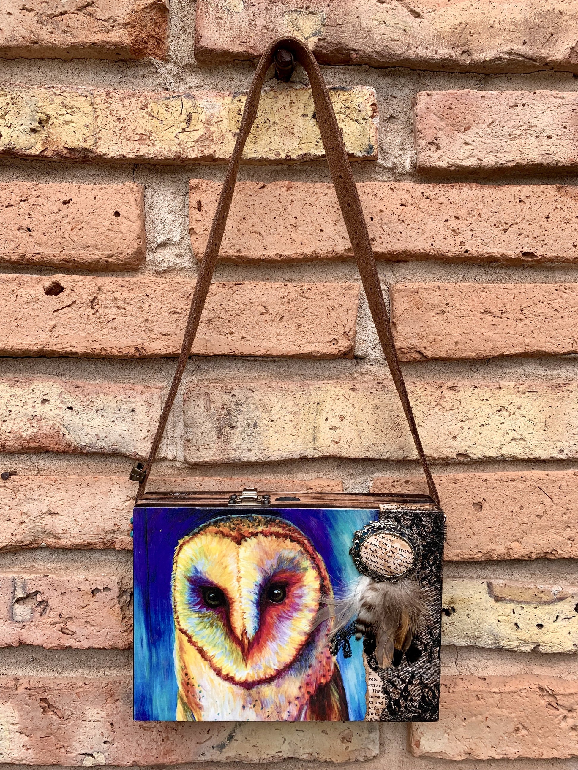 Custom Purse_Owl Forest