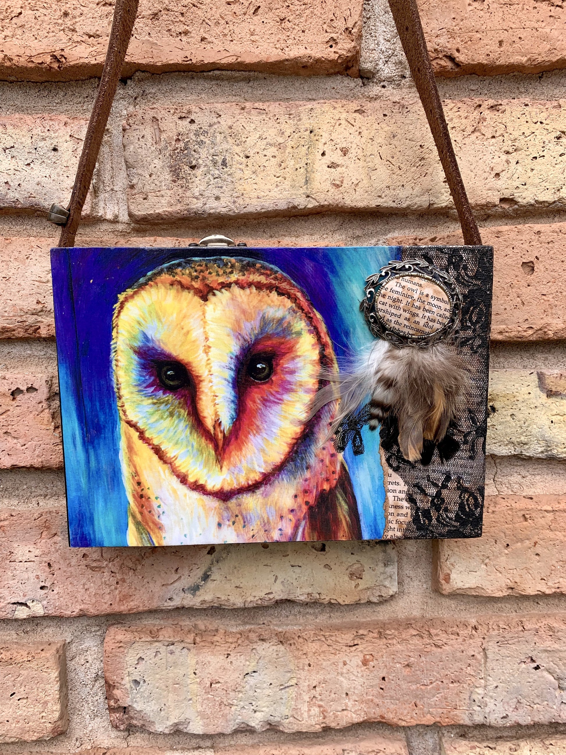 Custom Purse_Owl Forest