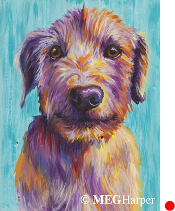 Custom Pet Portrait_Dog_Quinn