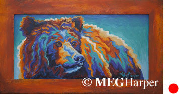 Custom Animal Painting_Bear_Unbearably Irresistible