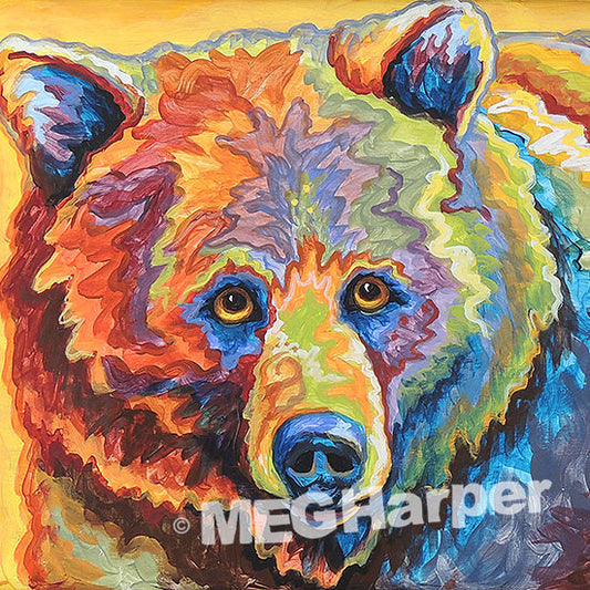 Custom Animal Painting_Bear_Bearing Your Soul