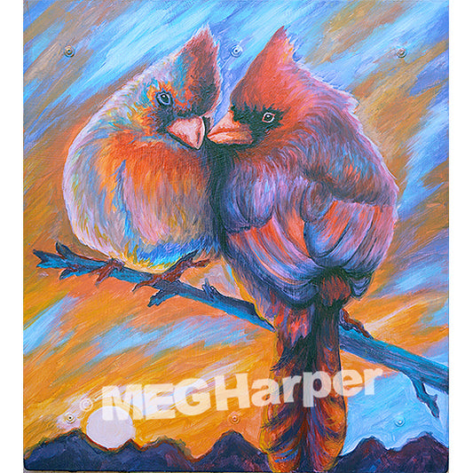 Custom Animal Painting_Bird_Bringing Wisdom