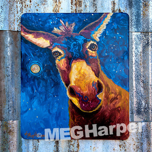 Custom Animal Painting_Donkey_In Your Face With Grace