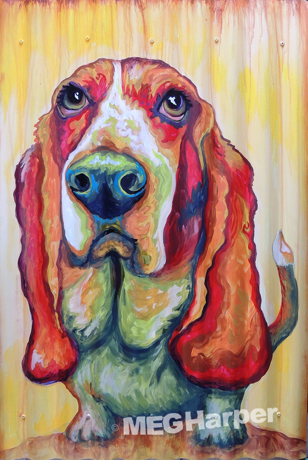 Custom Pet Portrait_Dog_Do Your Ears Hang Low?