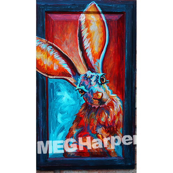 Embrace Your Freak ~ Meg Harper Art ~ Rabbit Painting