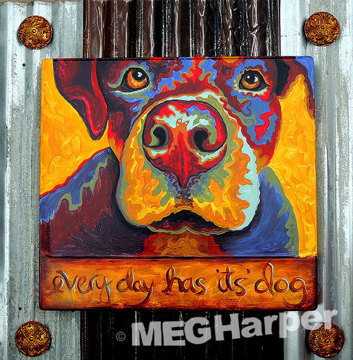 Custom Pet Portrait_Dog_Every Day Has Its Dog