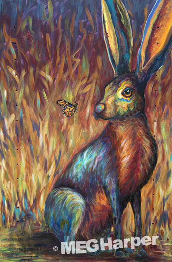 Custom Animal Painting_Rabbit_Eyes in the Sky