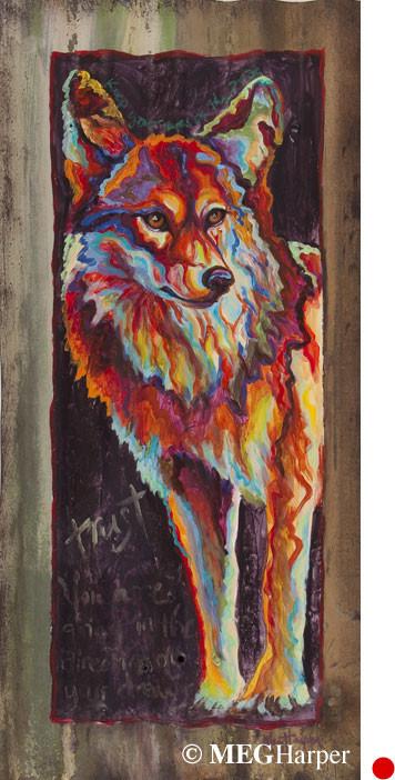 Custom Animal Painting_Wolf_Eyes on the Prize