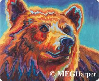 Custom Animal Painting_Bear_Getting My Bearings