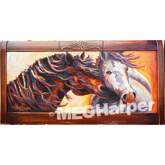 Custom Animal Painting_Horse_Giving You Everything