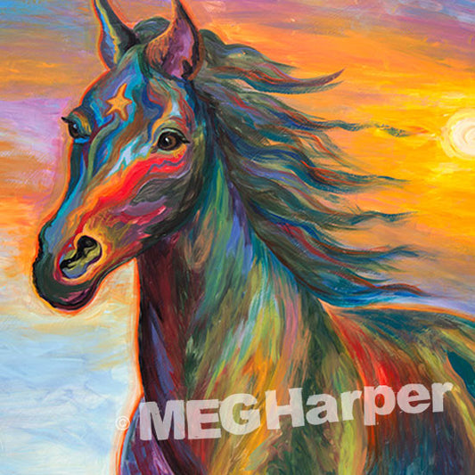 Custom Animal Painting_Horse_Horse With No Name