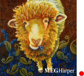 Custom Animal Painting_Sheep_Jumbuck