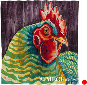 Custom Animal Painting_Rooster_King of the Coop