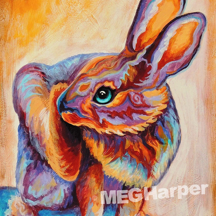 Custom Animal Painting_Bunny_Kottontail Kindness