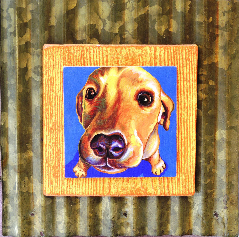 Custom Pet Portrait_Dog_Love Me