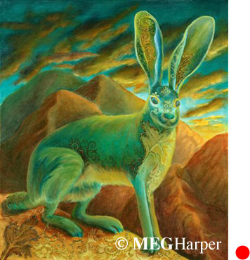 Jack Rabbit Painting