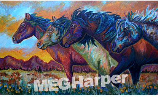 Custom Animal Painting_Horse_Our Herd is Growing