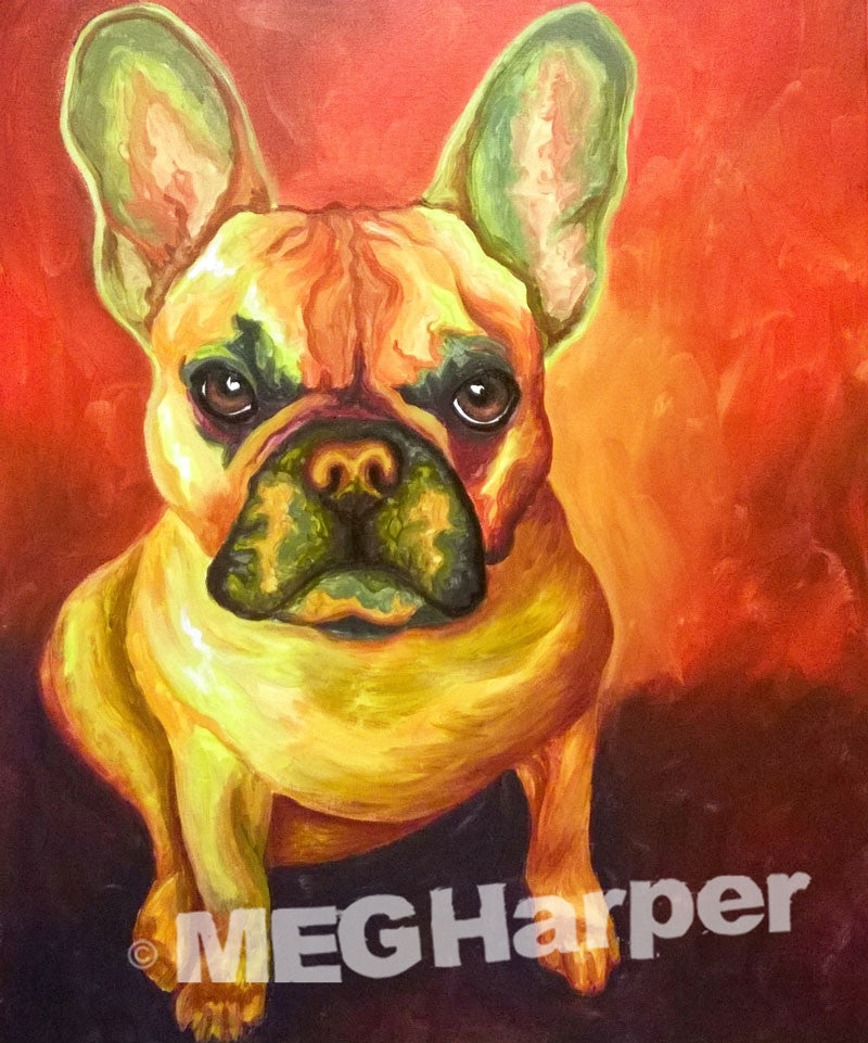 Custom Pet Portrait_Dog_Henry