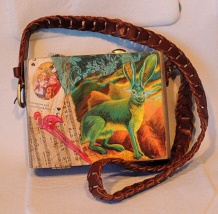 rabbit handmade purse grande