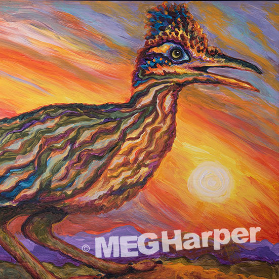 Custom Animal Painting_Bird_Regal Runners Realm