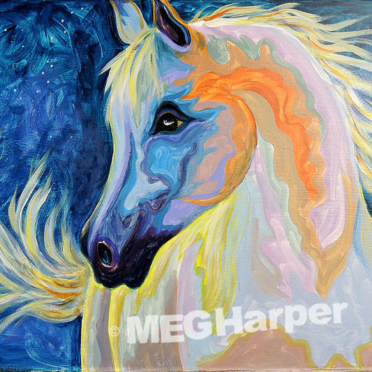 Custom Animal Painting_Horse_Starlite Starbrite
