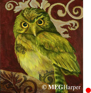 Custom Animal Painting_Bird_Watch Over Me