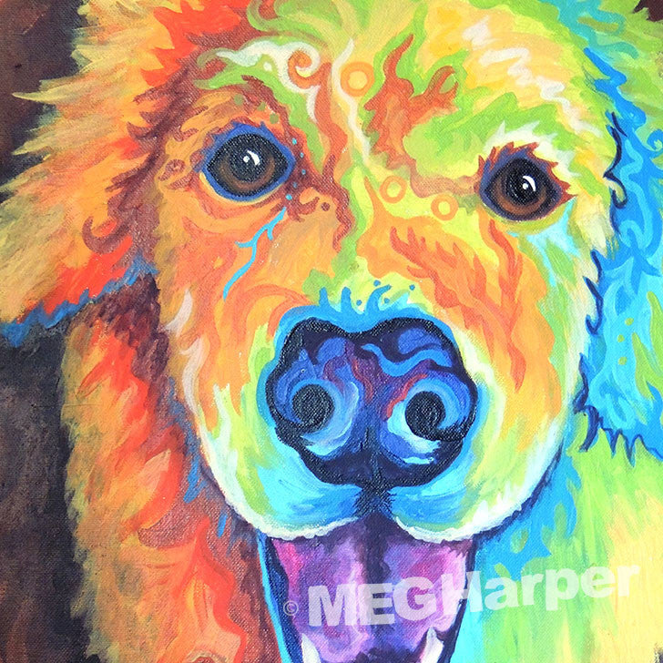 Custom Pet Portrait_Dog_Who Loves You